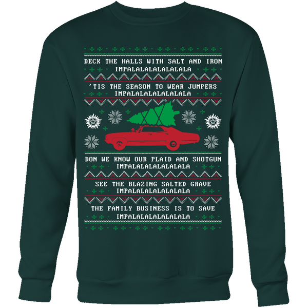 Supernatural Ugly Christmas Sweater - T-shirt - Supernatural-Sickness - 2