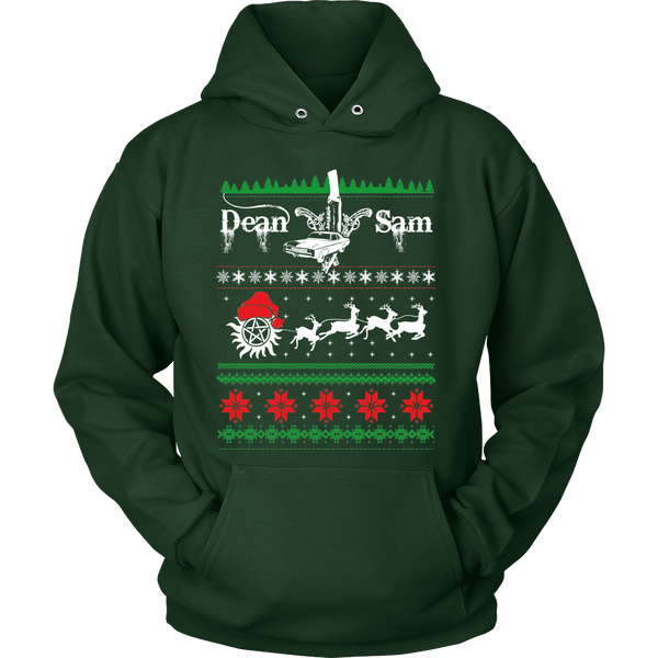 Supernatural UGLY Christmas Sweater - T-shirt - Supernatural-Sickness - 11