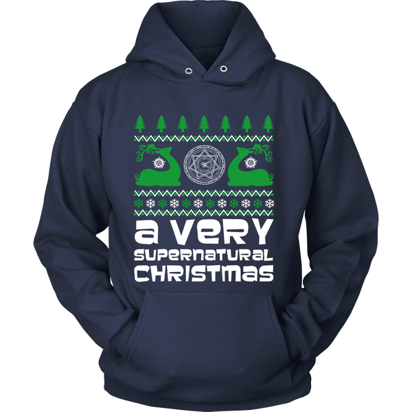 BGA Supernatural UGLY Christmas Sweater - T-shirt - Supernatural-Sickness - 12