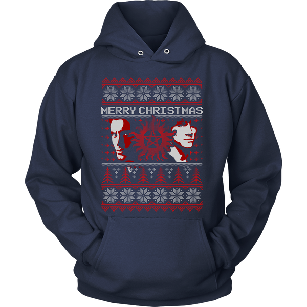 Supernatural UGLY Christmas Sweater - T-shirt - Supernatural-Sickness - 12