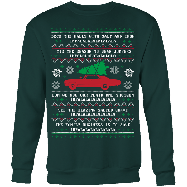 Supernatural UGLY Christmas Sweater - T-shirt - Supernatural-Sickness - 2