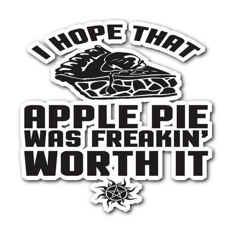 Apple Pie - Sticker - Stickers - Supernatural-Sickness
