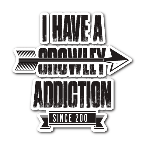 Crowley Addiction - Sticker - Stickers - Supernatural-Sickness