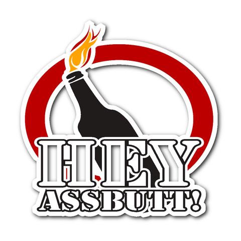 Hey Assbutt - Sticker - Stickers - Supernatural-Sickness