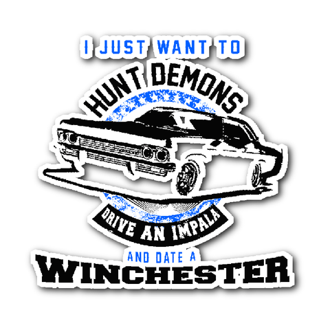 Hunt Demons - Sticker - Stickers - Supernatural-Sickness