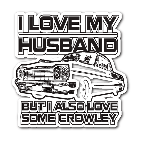 I Also Love Some Crowley - Sticker - Stickers - Supernatural-Sickness