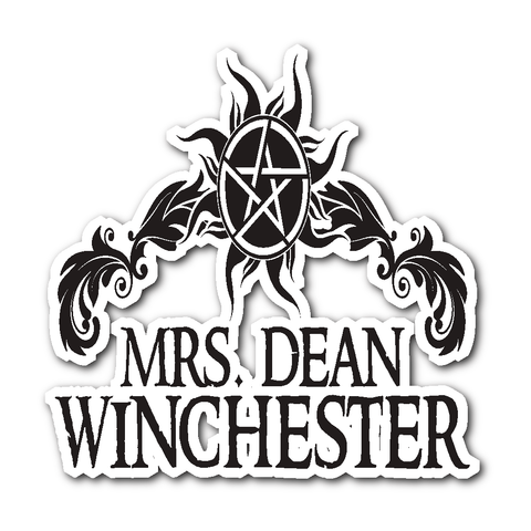 Mrs. Dean Winchester - Sticker - Stickers - Supernatural-Sickness