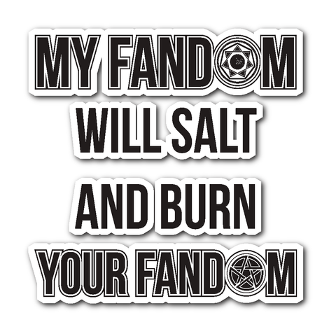 My Fandom - Sticker - Stickers - Supernatural-Sickness