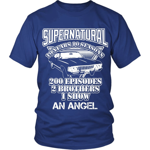 10 Years SPN - Apparel - T-shirt - Supernatural-Sickness - 1