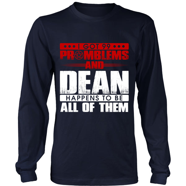 99 problems with Dean - Apparel - T-shirt - Supernatural-Sickness - 6
