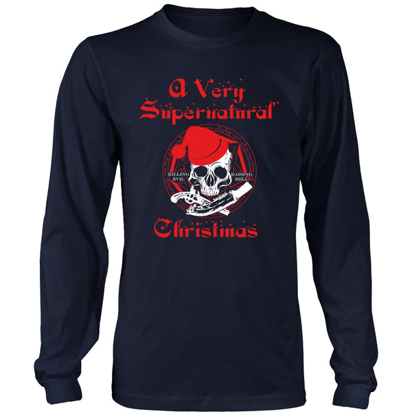 A Very Supernatural Christmas Sweater - T-shirt - Supernatural-Sickness - 2