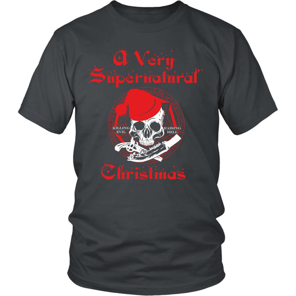 A Very Supernatural Christmas Sweater - T-shirt - Supernatural-Sickness - 5