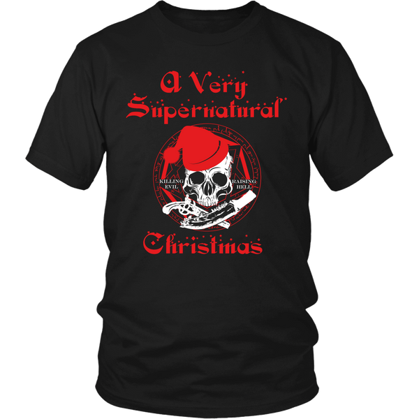 A Very Supernatural Christmas Sweater - T-shirt - Supernatural-Sickness - 6