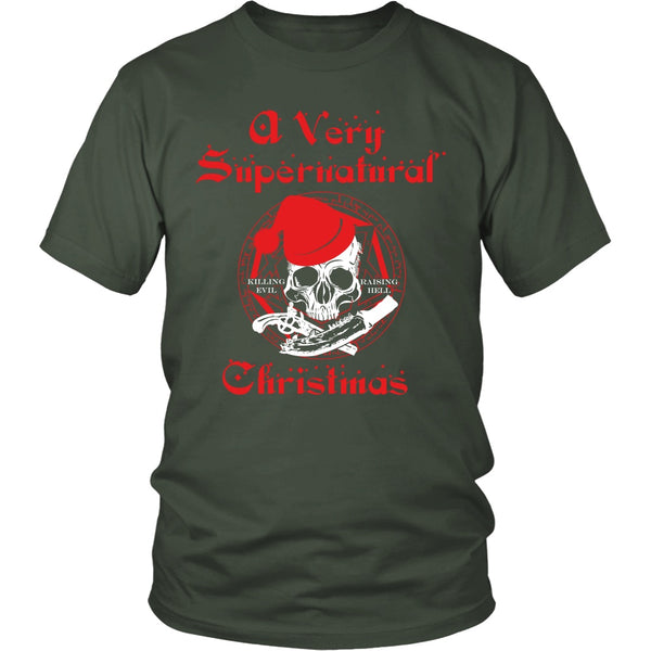 A Very Supernatural Christmas Sweater - T-shirt - Supernatural-Sickness - 7