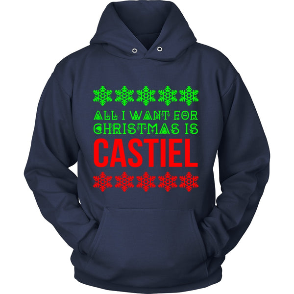 All I Want For Christmas Is Castiel - T-shirt - Supernatural-Sickness - 12