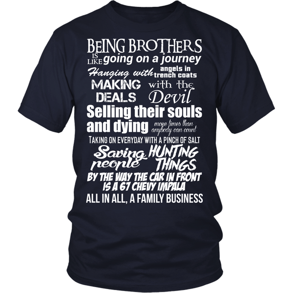 Being Brothers - Apparel - T-shirt - Supernatural-Sickness - 3