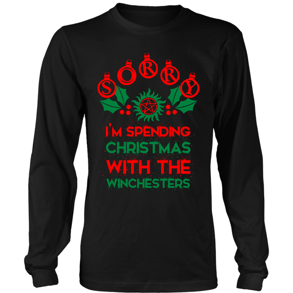I'm Spending Christmas With The Winchesters - T-shirt - Supernatural-Sickness - 1