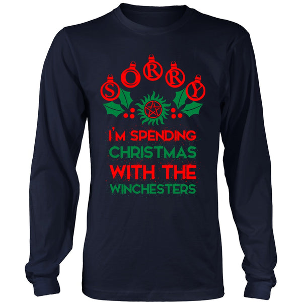 I'm Spending Christmas With The Winchesters - T-shirt - Supernatural-Sickness - 2