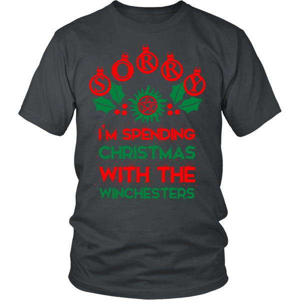 I'm Spending Christmas With The Winchesters - T-shirt - Supernatural-Sickness - 5