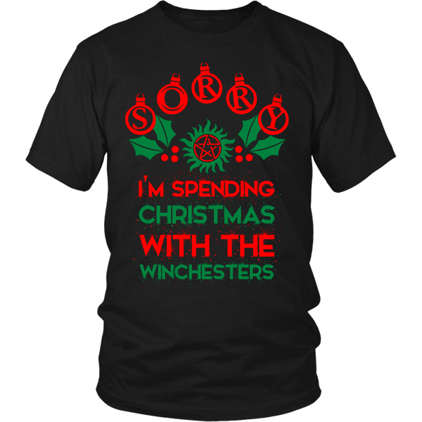 I'm Spending Christmas With The Winchesters - T-shirt - Supernatural-Sickness - 6