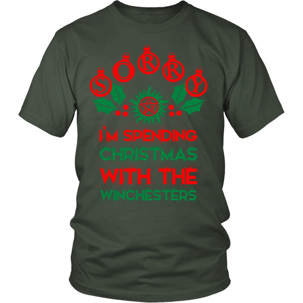 I'm Spending Christmas With The Winchesters - T-shirt - Supernatural-Sickness - 7