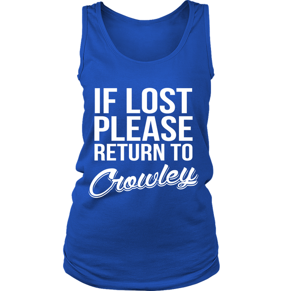 If Lost Crowley - Tank Top - T-shirt - Supernatural-Sickness - 14