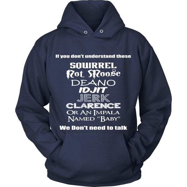 If you dont understand these - Apparel - T-shirt - Supernatural-Sickness - 9