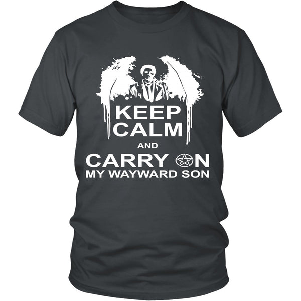 Keep Calm And Carry On My Wayward Son - Apparel - T-shirt - Supernatural-Sickness - 4