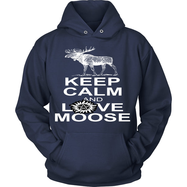 Keep Calm And Love Moose - T-shirt - Supernatural-Sickness - 9