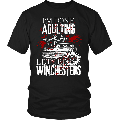 Let's Be Winchesters - T-shirt - Supernatural-Sickness - 1