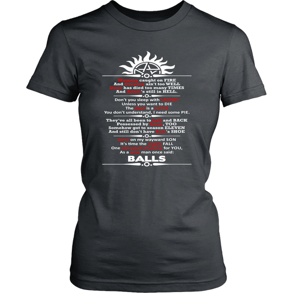 Momma Caught on Fire  - Apparel - T-shirt - Supernatural-Sickness - 11