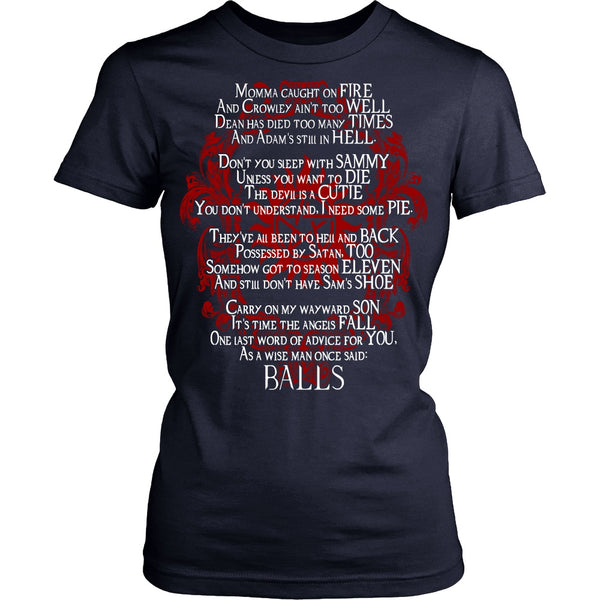 Momma Caught on Fire - Apparel - T-shirt - Supernatural-Sickness - 12