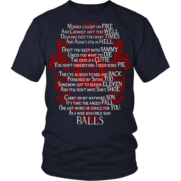 Momma Caught on Fire - Apparel - T-shirt - Supernatural-Sickness - 1