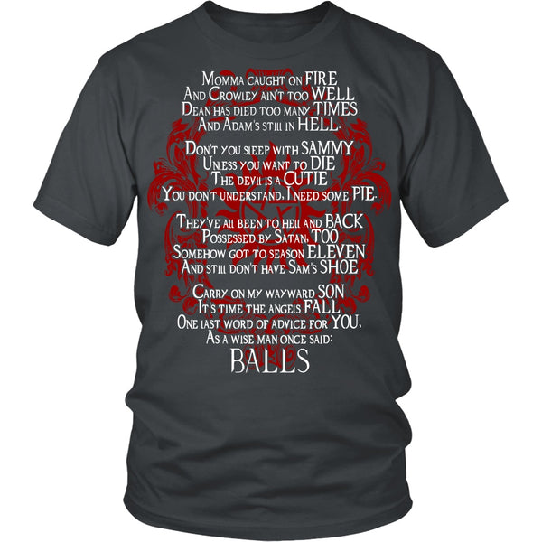 Momma Caught on Fire - Apparel - T-shirt - Supernatural-Sickness - 2