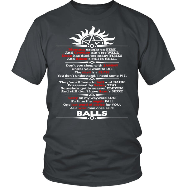 Momma Caught on Fire  - Apparel - T-shirt - Supernatural-Sickness - 2
