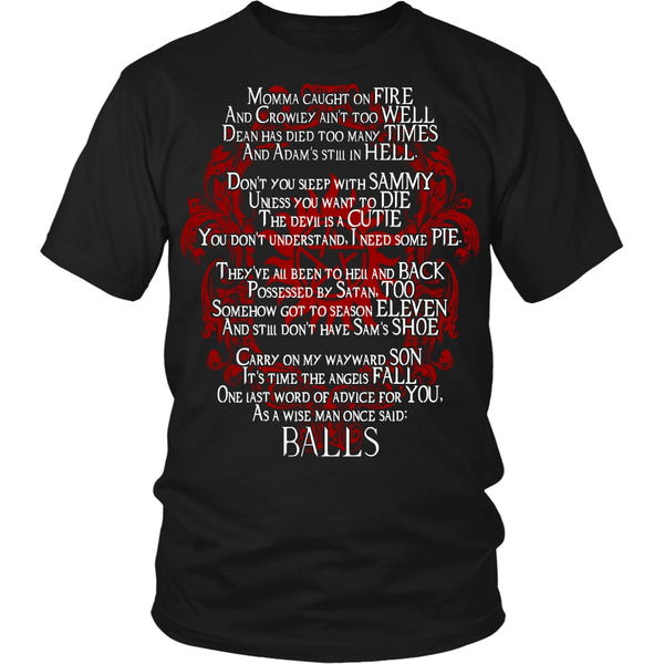 Momma Caught on Fire - Apparel - T-shirt - Supernatural-Sickness - 3