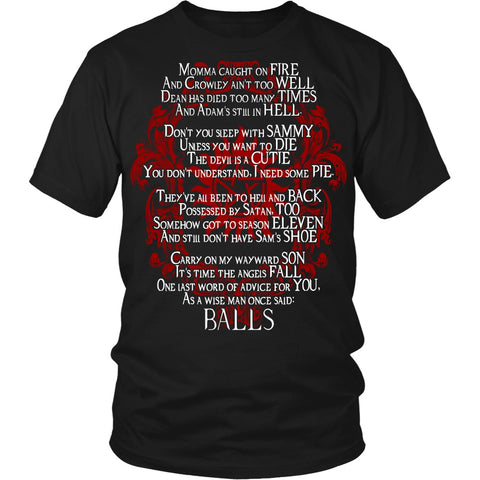 Momma Caught on Fire - Apparel - T-shirt - Supernatural-Sickness - 3