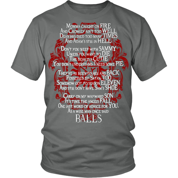 Momma Caught on Fire - Apparel - T-shirt - Supernatural-Sickness - 4