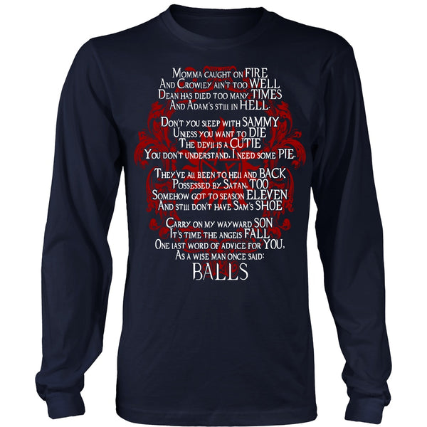 Momma Caught on Fire - Apparel - T-shirt - Supernatural-Sickness - 6