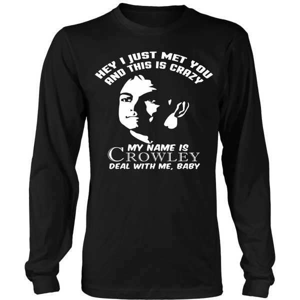 Name's Crowley - T-shirt - Supernatural-Sickness - 7