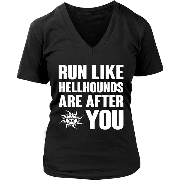 Run like Hellhounds are after You - T-shirt - Supernatural-Sickness - 13