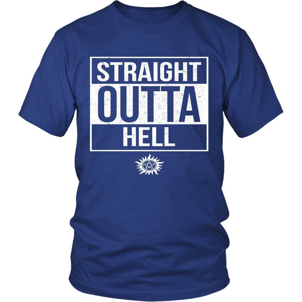 Straight Outta Hell - Apparel - T-shirt - Supernatural-Sickness - 2