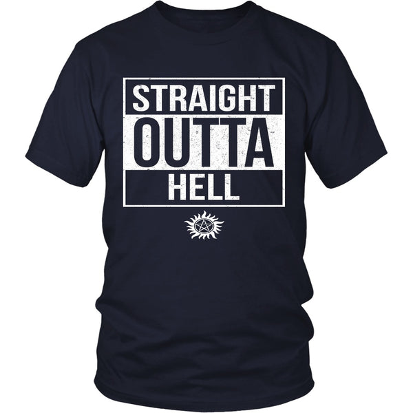 Straight Outta Hell - Apparel - T-shirt - Supernatural-Sickness - 3