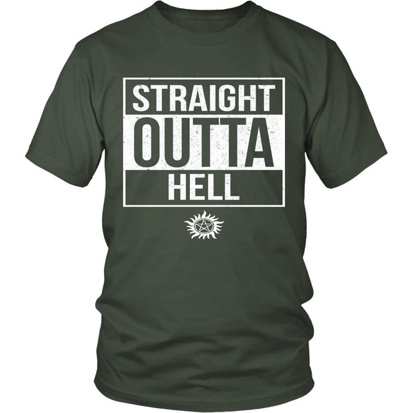 Straight Outta Hell - Apparel - T-shirt - Supernatural-Sickness - 5