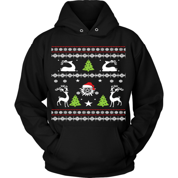 Supernatural UGLY Christmas Sweater - T-shirt - Supernatural-Sickness - 10