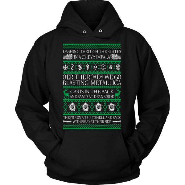 Supernatural UGLY Christmas Sweater - T-shirt - Supernatural-Sickness - 10