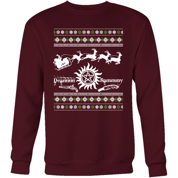 Supernatural UGLY Christmas Sweater - T-shirt - Supernatural-Sickness - 10