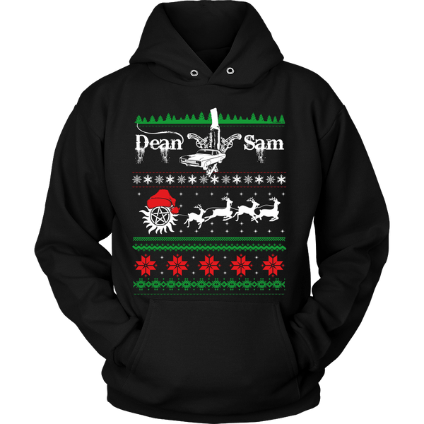 Supernatural UGLY Christmas Sweater - T-shirt - Supernatural-Sickness - 10
