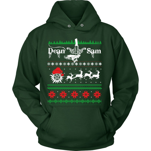 Supernatural UGLY Christmas Sweater - T-shirt - Supernatural-Sickness - 11