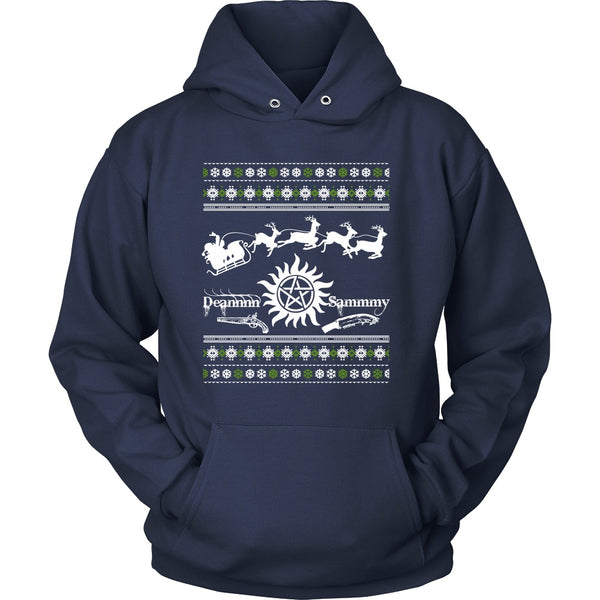 Supernatural UGLY Christmas Sweater - T-shirt - Supernatural-Sickness - 12
